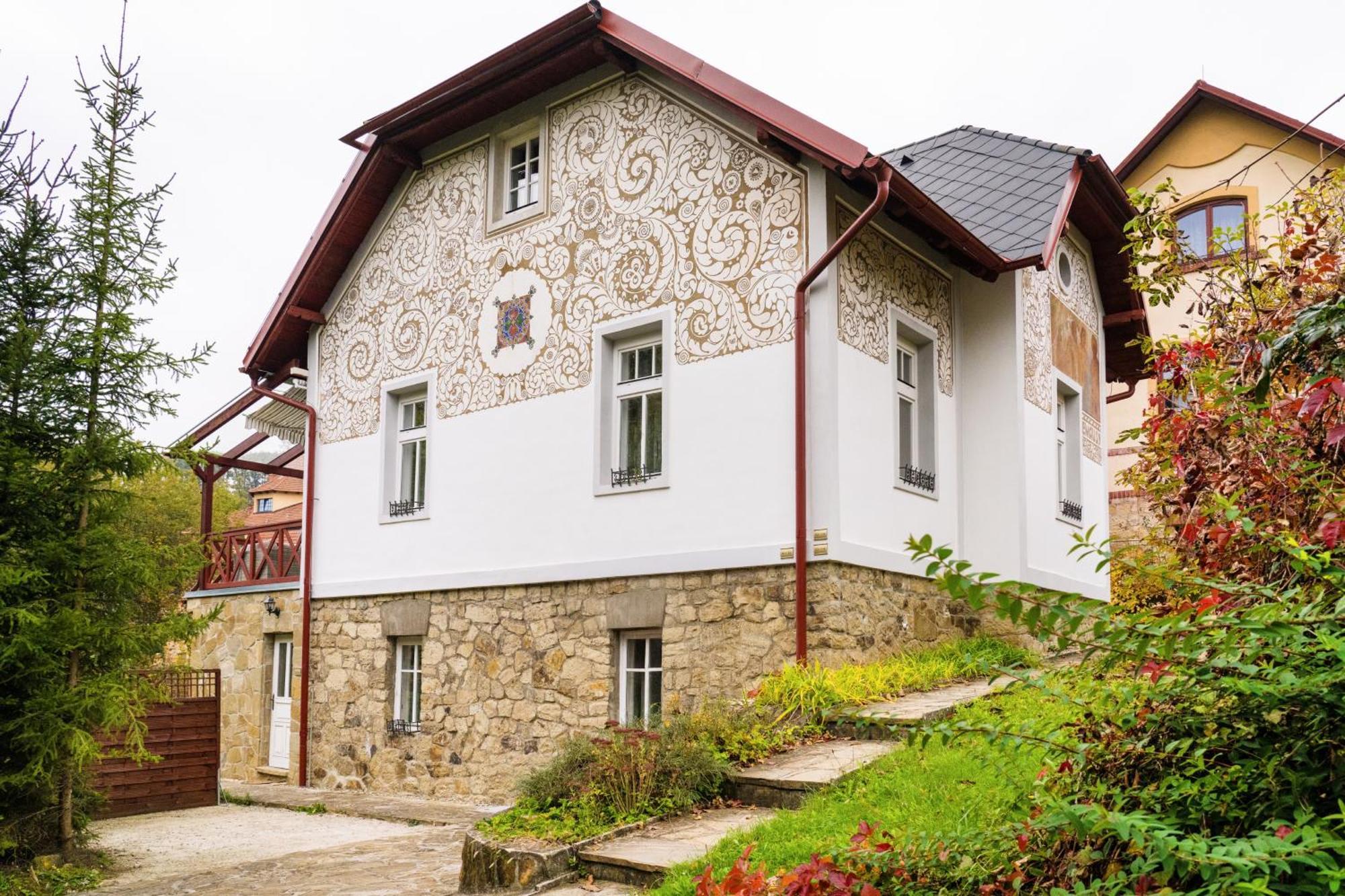 Villa Emausy Luhačovice Екстериор снимка